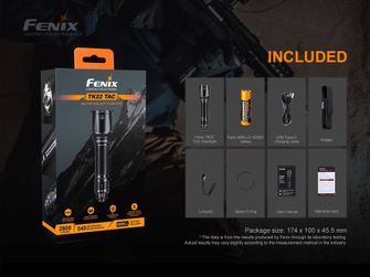 Fenix ​​TK22 TAC tactical luminaire