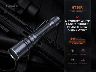 Rechargeable laser luminaire Fenix ​​HT30R