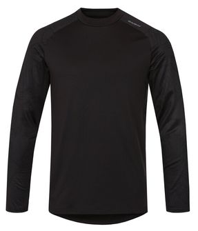 Husky thermal underline Active Winter Men&#039;s T -shirt with long sleeves, black