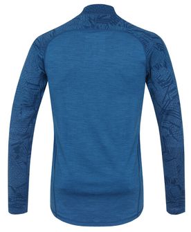 Husky merino thermal underwear men&#039;s turtleneck with zipper to the neck TM. blue