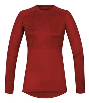 Husky thermal underwear Active Winter Women&#039;s T -shirt with long sleeves, red