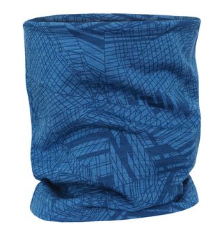 Husky multifunctional merino scarf tubus Merbufe, blue