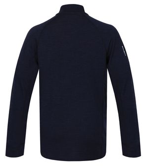 Husky Men&#039;s sweatshirt of merino wool alou m navy