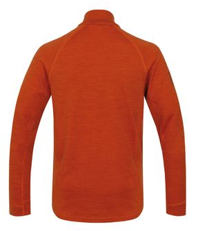 Husky Men&#039;s sweatshirt from merino wool Alou M brick