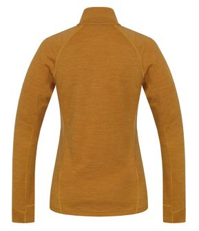 Husky women&#039;s sweatshirt of merino wool Alou mustard