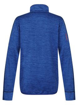 Husky baby sweatshirt on zipper ane to dark blue