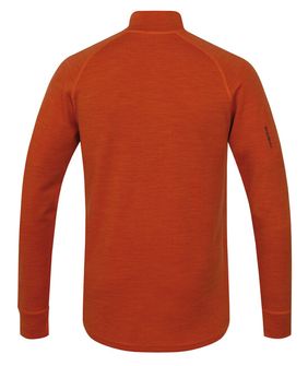 Husky Men&#039;s merino sweatshirt Aron Zip M, brick