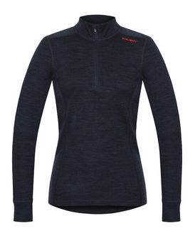 Husky women&#039;s merino sweatshirt Aron Zip l black -blue