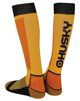 Husky Sock Snow Wool yellow/black