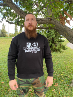 Dragow Men&#039;s sweatshirt Seneca AK-47, black 300g/m2