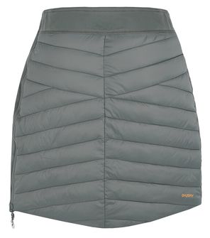 Husky Women&#039;s double -sided winter skirt Freez mustard / dark gray green