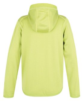 Husky baby sweatshirt with hood artic zip to br. green / dark khaki