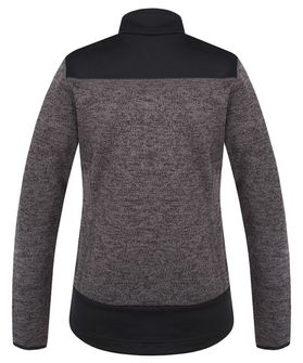 Husky women&#039;s fleece sweater on zipper Alan black