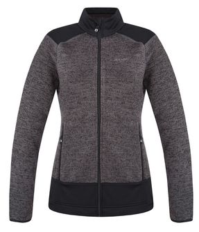 Husky women&#039;s fleece sweater on zipper Alan black