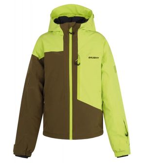 Husky Children&#039;s ski jacket Gomez Kids br. green / dark khaki