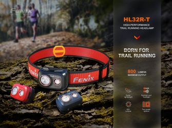 Rechargeable headlamp Fenix ​​HL32R -T - red