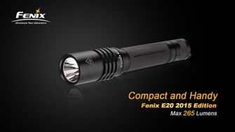 Fenix ​​LED flashlight E20 XP-E2, 265 lumen