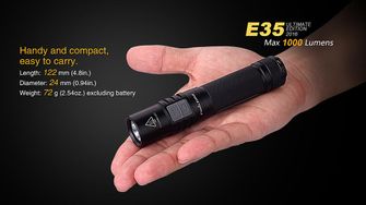 Fenix ​​LED flashlight E35 Ultimate Edition, 1000 lumen