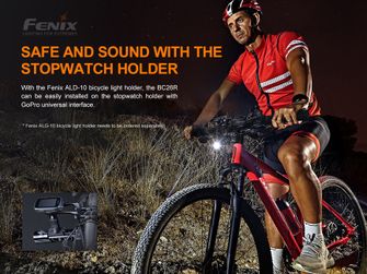 Set of Fenix BC26R cycling lamp and BC05R V2.0 flasher