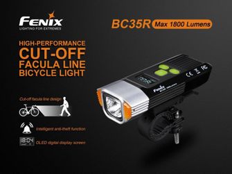 Fenix ​​BC35R (1800 lumens) charging bicyclelight