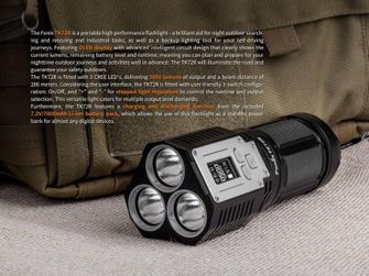 Charging LED flashlight Fenix ​​TK72R, 9000 lumens