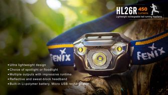 Fenix ​​HL26R charging headlamp