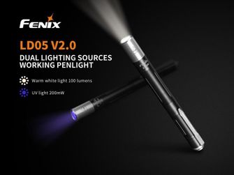 Flashlight Fenix ​​LD05 High Cri + UV