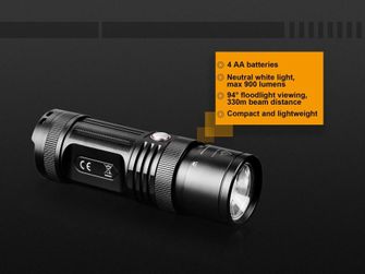 Fenix ​​FD45 focusing flashlight, 900 lumens