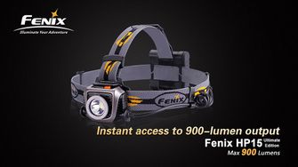 Fenix ​​HP15 Ultimate Edition, 900 lumens