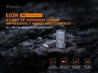 Mini Luminaire Fenix ​​E03R