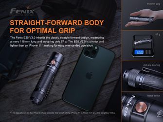 LED flashlight Fenix ​​E35 v3.0