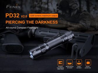 Fenix ​​PD32 V2.0 tactical luminaire