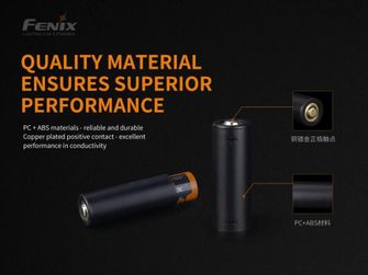Fenix ​​Reduction ALF-18 to battery 21700