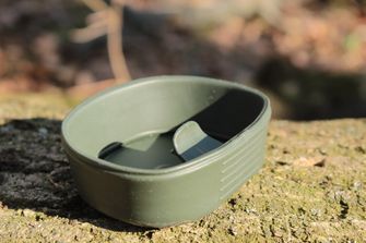 Helicon folding mug, olive 200ml