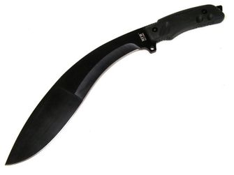 MFH kukri machete black with case