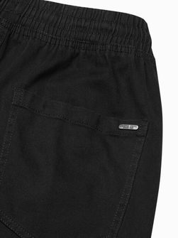 Ombre Mens Jogger cargo pants V18 P886, black