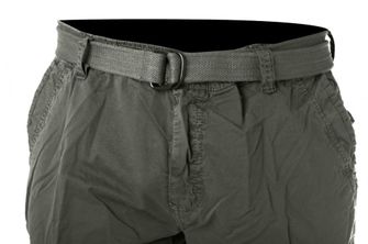 Vintage short pants with belt loshan olive