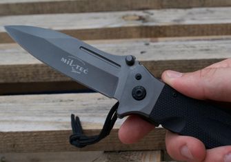 Mil-Tec opening knife DA35 22 cm black Micarta