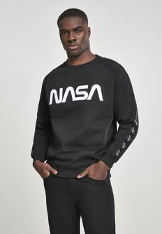 NASA Wormlogo Rocket Men&#039;s sweatshirt, black