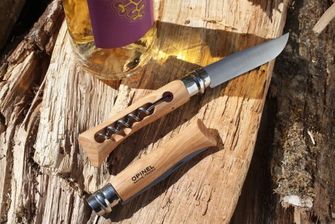 Opinel Opening knife with corkscrew, VR n ° 10 INOX