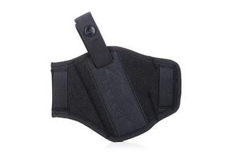 Falco belt case on weapon CZ 75 Compact, black right
