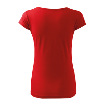 DRAGOWA T-shirt womens with red sign Slovak