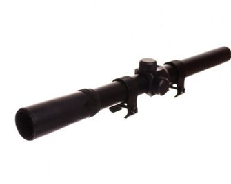 Natur rifle scope 4 x 15 Zoom Black