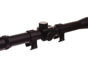 Natur rifle scope 4 x 28 Zoom Black