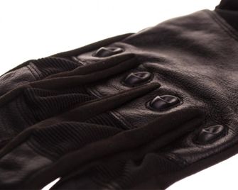 Protective Leather gloves Ouk, black whole