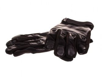 Protective Leather gloves Ouk, black whole