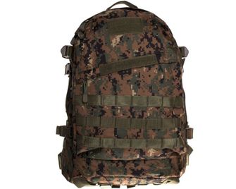 Yakeda backpack woodland digital pattern 45L