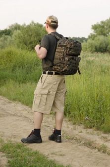 MFH two assault camouflage backpack 42L tiger