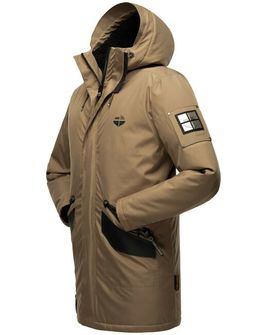 Stone Harbor Ragaan Men&#039;s winter jacket with hood, brown