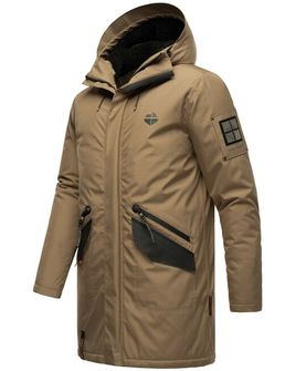 Stone Harbor Ragaan Men&#039;s winter jacket with hood, brown
